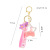 New Acrylic Oil Entry Fox Shaped Key-Chain Creative Trending Cars and Bags Couple Keychain Small Pendant Wholesale