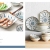 Nordic Tableware Korean Hand-Painted Bowl Plate Dish Tray Baking Tray Soup Tray Pizza Plate Salad Dish Blue and White Baking Tray