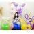 Balloon with Light Wholesale Internet Celebrity Bounce Ball New Luminous Stall Promotion Night Market Children's Modeling Material Package