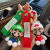 Cross-Border Hot Mario Doll Keychain Handbag Pendant Super Mary Personality Key Chain Small Gift Ornaments