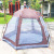 Automatic Hexagonal Tent 5-8 People Camping Camping Hydraulic Building-Free Quickly Open UV Protection Tent Factory in Stock