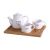 Creative Couple Pot Cup Simple Cute Cartoon Tea Set Ceramic Coffee Teapot Afternoon Tea Set Set Opening Gifts