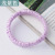 1cm Silk Satin Little Hair Ring Mulberry Silk Elegant Ponytail and Updo All-Match Headdress Flower Hair Rope Headwear for Women