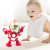 Tiktok Steel Robot Six-Claw Dancing Robot Electric Music Toy Gift