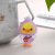 New Led Flash Dududuck Doll Pendant Cute Cartoon Key Button Accessories Cars and Bags Key Chain