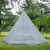 Factory Shipment Wholesale Outdoor Camp Pyramid Tent Double-Layer Thickened Waterproof Teepee Tent Camping Equipment