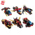 Enlightenment 3105 Xingqi Wushen Deformation 6-in-1 Compatible Lego Building Blocks Boys Insert and Assemble Robot Toys