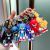 Cross-Border Hot Sonic Sonic the Hedgehog Doll Keychain Handbag Pendant Personalized Key Chain Small Gift Ornaments