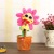 Cross-Border Electric Singing Recording Reread Saxophone Enchanting Flower Sunflower SUNFLOWER Dancing Reread Toy Charging