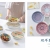 Japanese Style Tableware Korean Hand-Painted Bowl Plate Dish Tray Baking Tray Soup Plate Pizza Plate Salad Dish Bohemian Baking Tray
