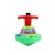 Flash Spinning Top Colorful Rotating Light-Emitting Gyro Children's Toys Nostalgic New Colorful Gyro Scenic Spot Wholesale