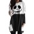 European and American Foreign Trade Halloween Women's Dress Long T-shirt Amazon Independent Station Popular Halloween Picture