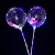 Bounce Ball Luminous Net Red Balloon Holiday Scenic Spot Stall Promotional Gifts Transparent Balloon Light Bounce Ball Manufacturer