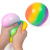 Cross-Border Decompression Flour Ball Toy Rainbow Ball Flour Ball Rainbow Vent Ball Squeezing Toy TPR Stress Ball Wholesale