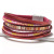 Cross-Border E-Commerce New Bohemian Bracelet Hand-Woven Leather Bracelet Alloy Magnetic Snap Women's Fashion Bracelet