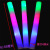 Cross-Border Foreign Trade Color Sponge Stick Light Stick 48cm Large Foam Rod Glow Stick Led Foam Light Stick