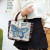 Handbags Female New Office Worker Mother Going out Linen Canvas Zipper Bag Fashion Women's Handbag Small Cloth Bag