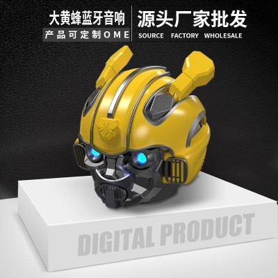 Creative Wireless Stereo Transformers Bumblebee Dog Outdoor Portable Mini Card Subwoofer Bluetooth Speaker