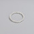 Korean Dongdaemun Ins Sparkling Cauliflower Simple Bracelet Ring 925 Sterling Silver Cold Style Simple Galaxy Chain Ring