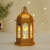 Ramadan Hexagonal Spire Dome Mirror Printing Storm Lantern Lantern