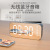 Cross-Border Hot Wireless Bluetooth Speaker New MINI Family Mirror Small Speaker Remote Control Alarm Clock Smart Speaker