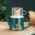 Christmas Elk Tea Set Cute Cartoon Porcelain Teapot Gift Cute Flower Tea Set Support Logo