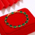 Xuping Jewelry Artificial Emerald Malay Jade Elegance Retro Bracelet Female Plated 24K Gold Ornament