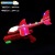 Cross-Border Internet Celebrity Foam Catapult Aircraft Gun with Light Hand Throw Gun Glider