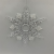 Factory Direct Sales Christmas Decoration Christmas Gift Christmas Pendant Acrylic Pendant Snowflake