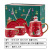 Amazon Gold-Plated Ceramic Tea Set Christmas Gift One Pot Two Cups Ins Teapot Set Can Be Used as Logo