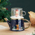 Christmas Elk Tea Set Cute Cartoon Porcelain Teapot Gift Cute Flower Tea Set Support Logo