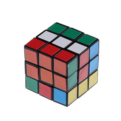 Cross-Border Foreign Trade Rubik's Cube Quick Twist Third-Level Children's Puzzle Competition Rubik's Cube Advertising Pressure Reduction Toy Children's Intelligence Rubik's Cube