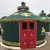 Large New Yurts Tent Outdoor Farmhouse Catering Windproof Insulation Ground Kettle Barbecue Night Market Scenic Spot Hotel