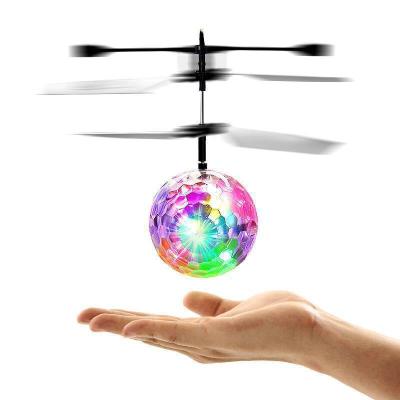 Colorful Floating Ball Induction Vehicle Induction Aircraft Induction Crystal Ball Flying Ball Induction Floating Ball Toy