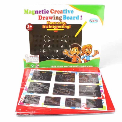 Cross-Border Foreign Trade Popular Magnetic Beads Drawing Board Puzzle Calligraphy Practice Board Magnetic Graffiti Steel Ball Writing Board Early Education for Young Children