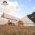 Kuangtu Yurts Tent Outdoor Camping Pyramid Indian Camp Camping Cotton-Cloth Tents Rain-Proof Inflatable