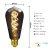 Edison Bulb LED Lamp Electroplating Smoky Gray Warm Light E27 Decorative Lighting St64 G80 G95 Retro Lamp