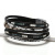 Cross-Border E-Commerce New Bohemian Bracelet Hand-Woven Leather Bracelet Alloy Magnetic Snap Women's Fashion Bracelet