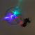 Children's Line Pulling Luminous Toys Ufo Large Frisbee Luminous Cable Flying Saucer Stall Scenic Spot Night Market Toys Wholesale