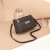 Multi-Layer Zipper Shoulder Bag Women's Bag Small Bag Messenger Bag Middle-Aged Mother Shopping Small Square Bag Fashion Soft Leather Pattern