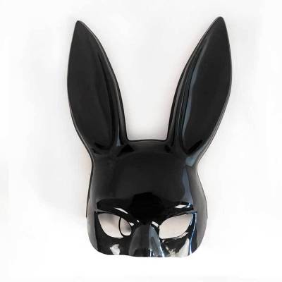 Halloween Carnival Cute Rabbit Luminous Mask Led Animal Face Party Gathering Mask Cross-Border E-Commerce