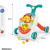 Infant Four-in-One Multi-Functional Walker First Kiddie Ride Children's Kids Balance Bike Early Education Puzzle Gaming Table