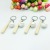 Mini Simulation Small Baseball with Large Wooden Stick 2-Piece Keychain Pendant Sports Ornaments Souvenir