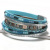 Cross-Border E-Commerce New Bohemian Bracelet Hand-Woven Leather Bracelet Alloy Magnetic Snap Women's Fashion Bracelet