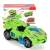 Cross-Border Electric Universal Dinosaur Deformation Robot Chariot Rotating Car Light Music Stall Toy Wholesale