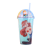 Creative New Cartoon Figures Fish Plastic Cup Summer Series Ice Crushing Cup High-Looking Portable Seal Cup with Straw