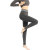 3D Yoga Hip Lift Leggings Fleece-Lined Thick High Waist Belly Contracting and Hip Lifting Pants Step-on Tight Cashmere Warm One-Piece Pants