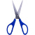 Deli 0603 Scissors 170 * 60mm Stainless Steel Office Scissors Radial Tool Tip Student Handwork Scissors Home Scissors