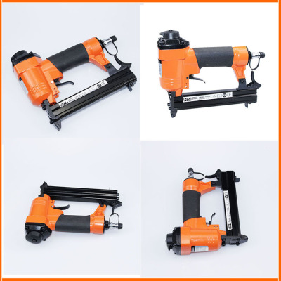 1022j Export Pneumatic Nail Gun Straight Nail Gun Steel Row Nail Pneumatic Nail Gun U-Type Pneumatic Strip Nail Decoration Air Nail Grab Woodworking Tools