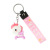 Creative Cartoon Building Blocks Unicorn Pony Key Ring Pendants Doll Pendant Epoxy Doll Keychain Small Gift